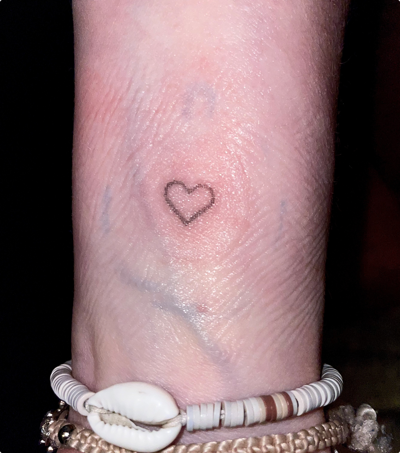 CX Heart Tattoo